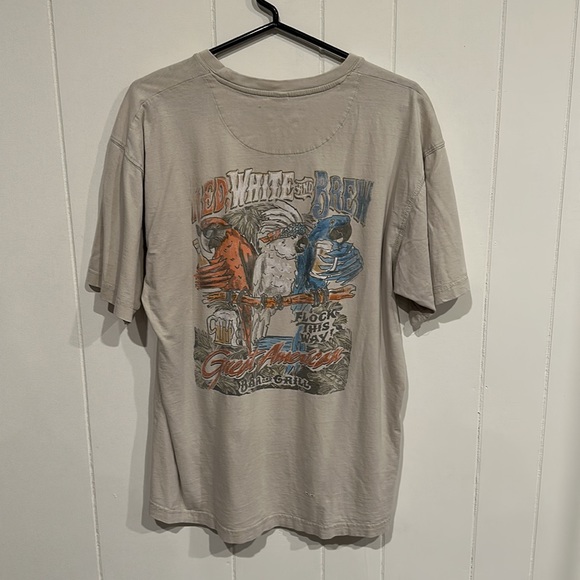 Red, White & Brew Great American Bar and Grill T-Shirt - Picture 8 of 11